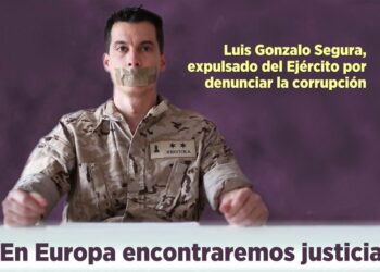 Convocatoria acto en Parlamento Europeo: Extte. Luis Gonzalo Segura. Los denunciantes de corrupción en el estamento militar