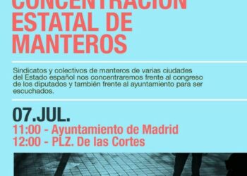 Concentración estatal de manteros el 7 de julio