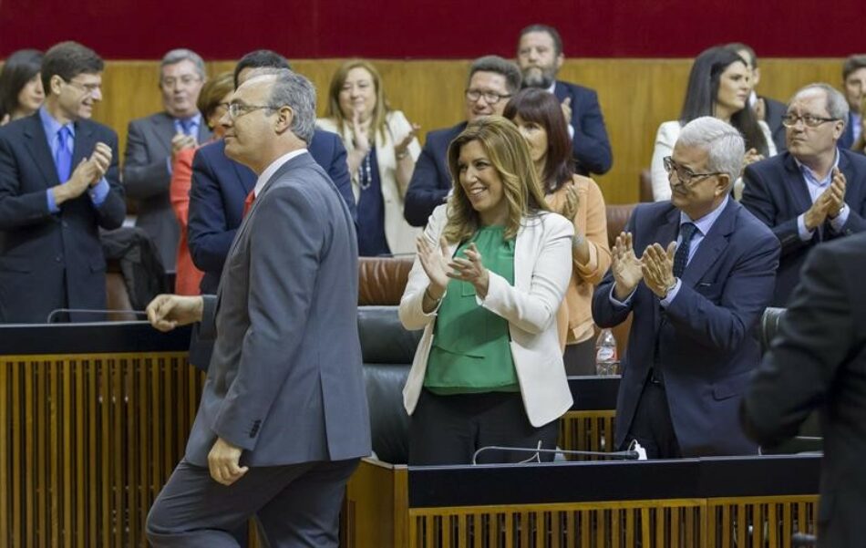 Podemos Andalucía señala a Durán como máximo responsable de las ‘comisiones fantasma’ del Parlamento y pide su dimisión