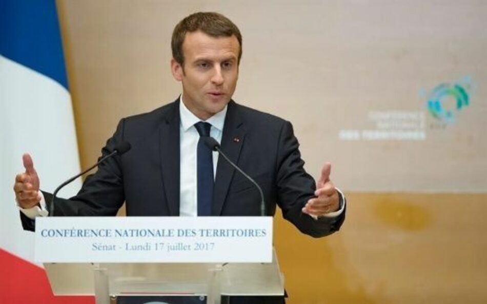 Cae en 10% el nivel de confianza del presidente francés