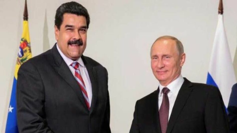 Maduro y Putin dialogan sobre proyectos energéticos y la paz de Venezuela