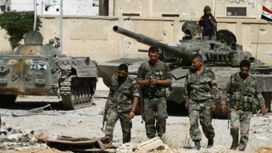 Tropas sirias rompen líneas de defensa de los terroristas en Ain Tarma y avanzan en el Este de Damasco