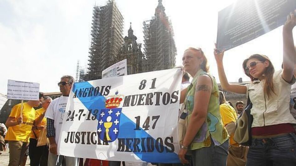 Plataforma Víctimas Tren Santiago: «queremos destapar la verdad y que se depuren todas las responsabilidades»