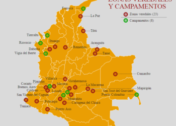 Zonas veredales de FARC-EP existirán hasta el 15 de agosto