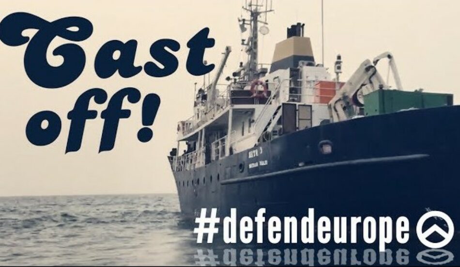 La Red Española de Inmigración denuncia ante la Fiscalía al grupo fascista que fleta barcos para hundir embarcaciones de refugiados
