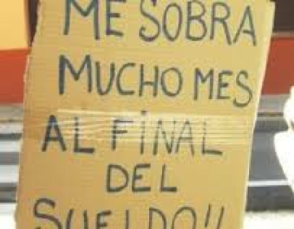 Chile. No queda otra salida que endeudarse para quienes ganan el salario mínimo