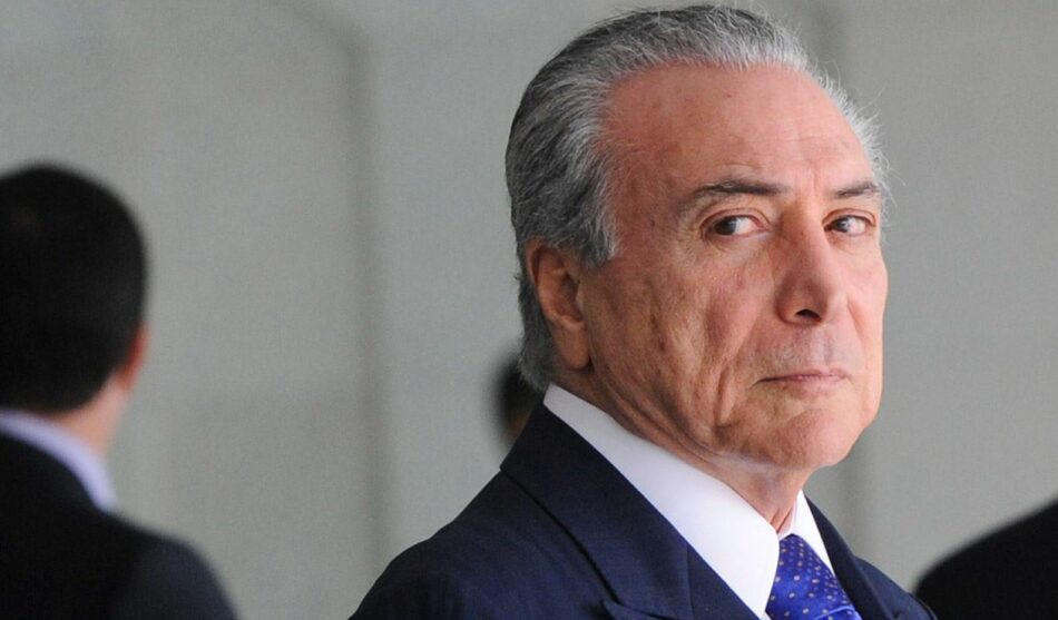 Los que «pretenden parar» Brasil «no lo conseguirán», asevera Michel Temer