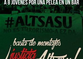 Concentración: «basta de montajes ¡Justicia para Altsasu!»