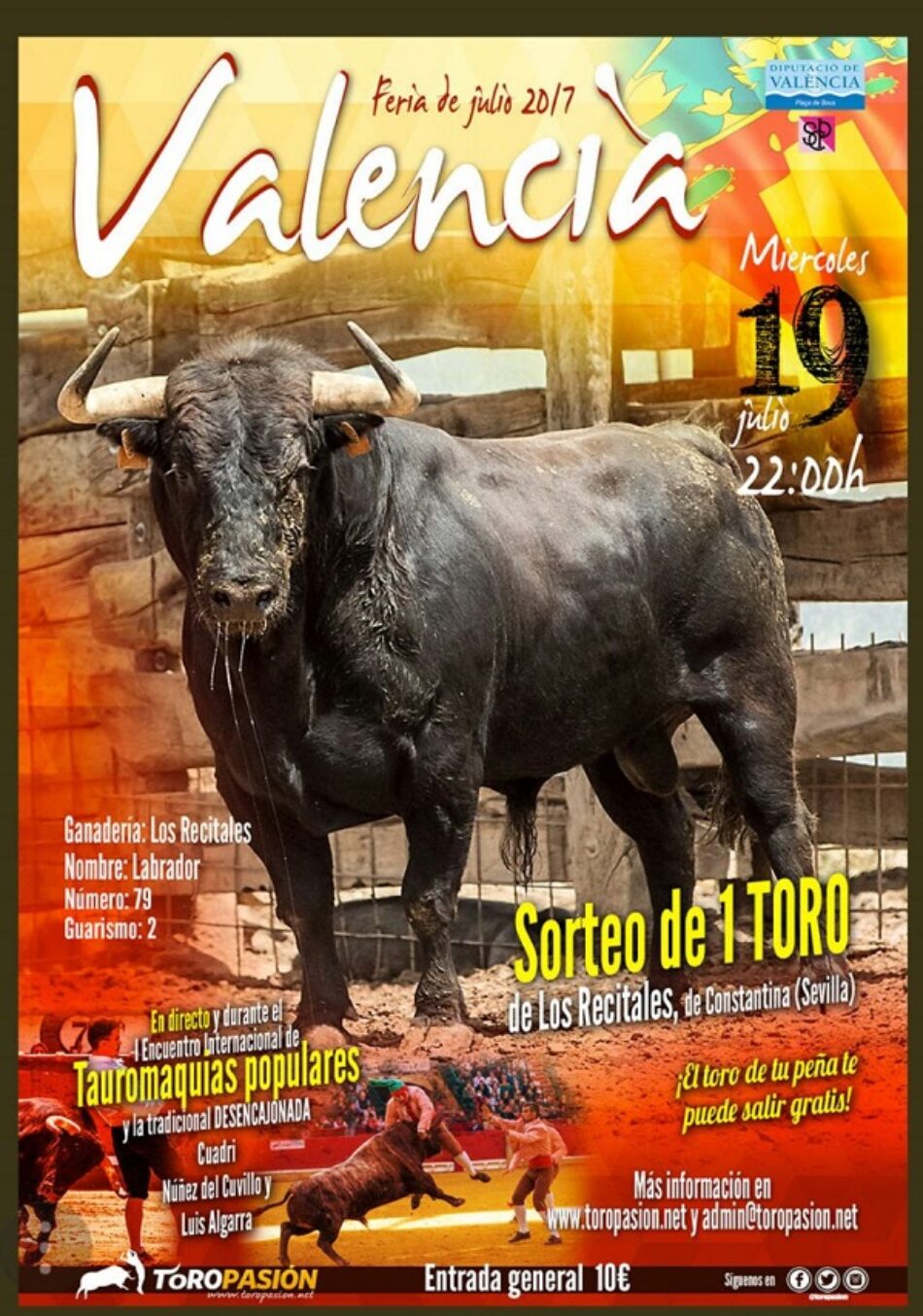 La Tortura No es Culturadenuncia sorteo ilegal de un toro en la Comunidad Valenciana