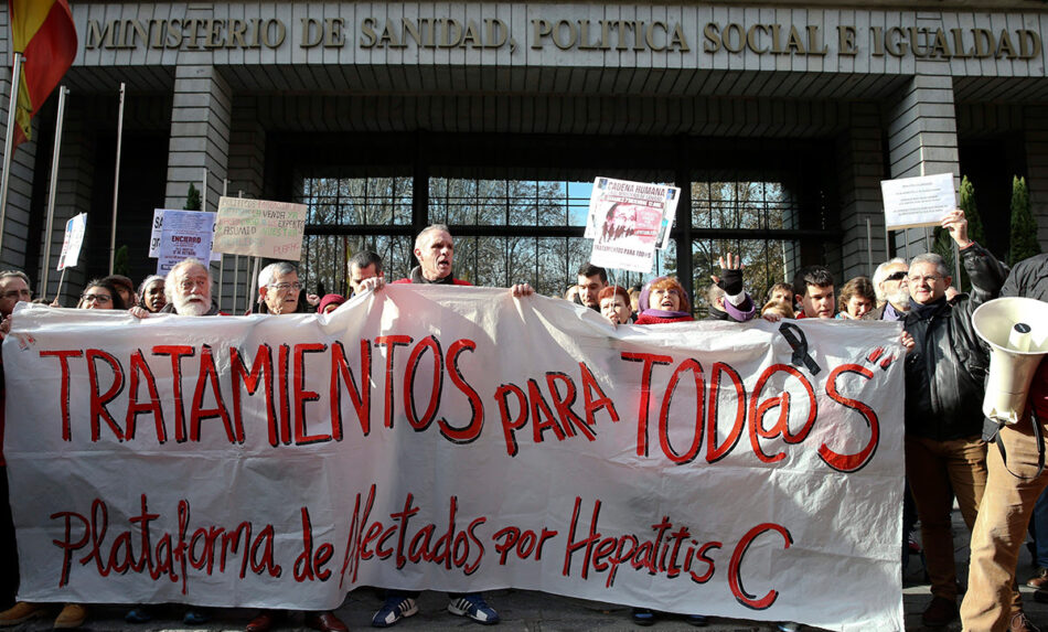 Sanse se solidariza con la lucha de los afectados por la Hepatitis C
