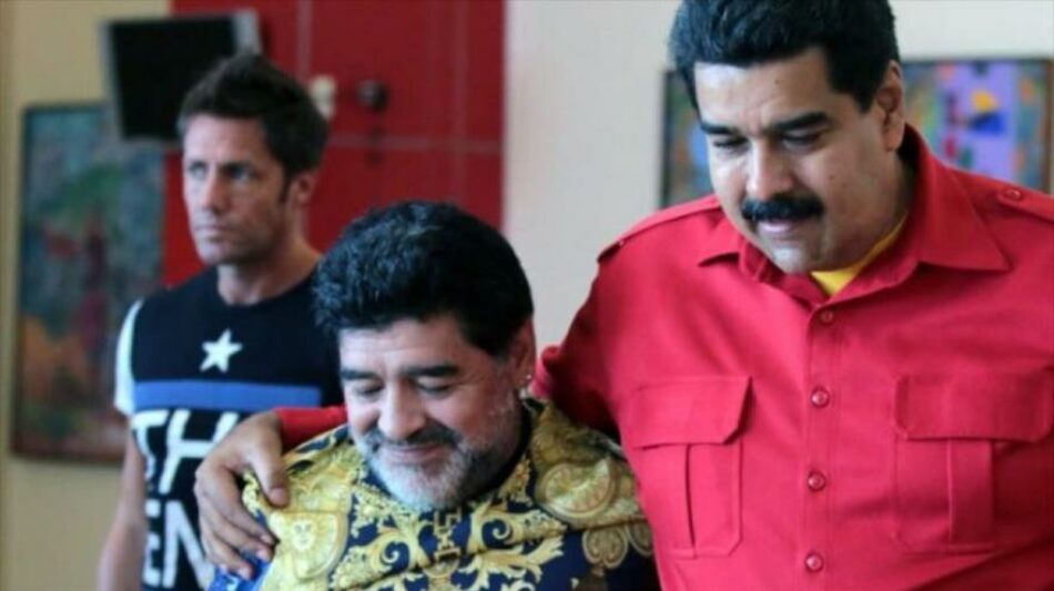 Maradona se ofrece como ‘soldado’ de Maduro contra imperialismo