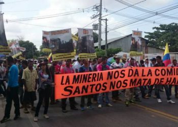 Colombia: A casi un mes de paro minero en Segovia, otra vez hubo fuerte represión y hay un segundo joven muerto