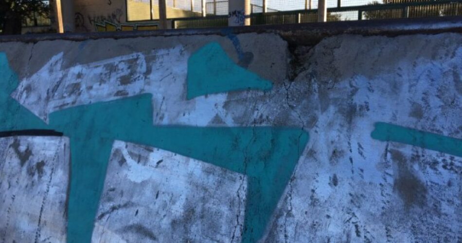 Moralzarzal en Común exige el arreglo de la pista de Skate Park