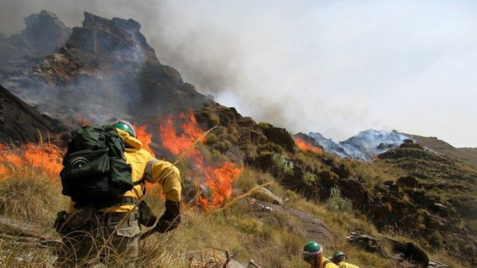 Podemos pide a Susana Díaz revertir los recortes en prevención de incendios para evitar nuevos casos