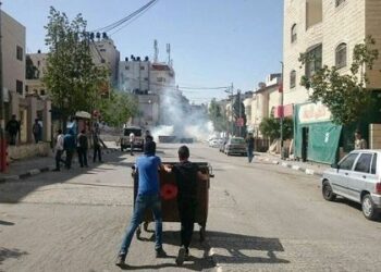 Brutal represión de las fuerzas israelíes deja a 27 palestinos heridos en Ramalá