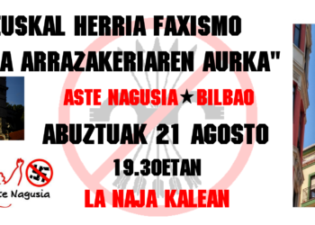 Kontzentrazioa: «Euskal Herria faxismo eta arrazakeriaren aurka»