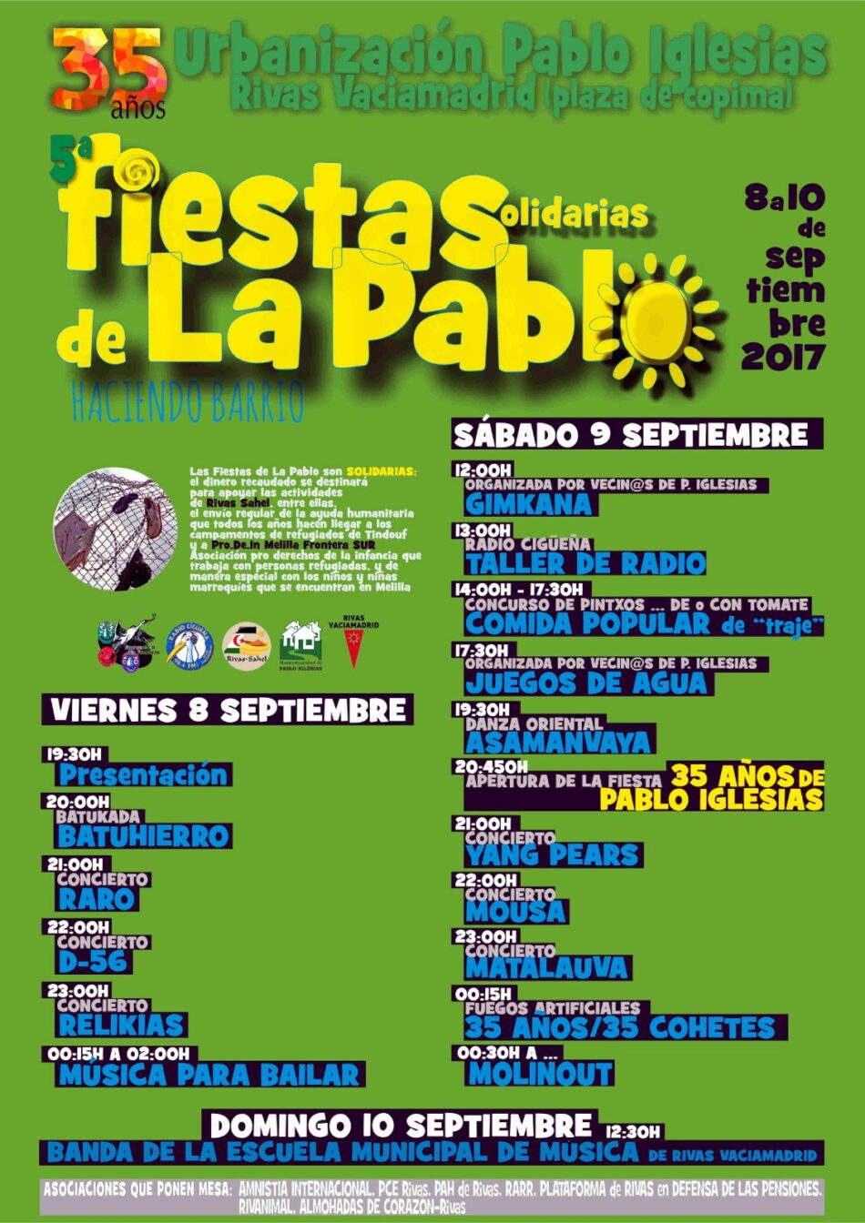 Fiestas Solidarias de La Pablo 2017