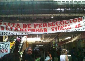 Uruguay. Trabajadores uruguayos y argentinos fueron detenidos, reclamaban a la GFK Argentina por despidos, precarización laboral y persecución gremial