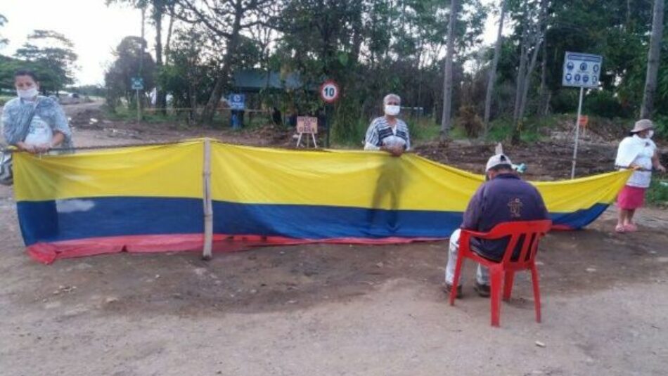 Esmad agrede a cuatro mujeres en Guamal, Colombia