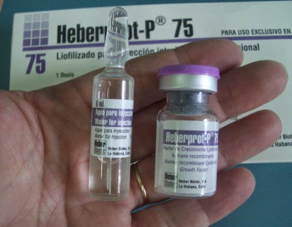 Beneficios del medicamento cubano HEBERPROT-P en el mundo