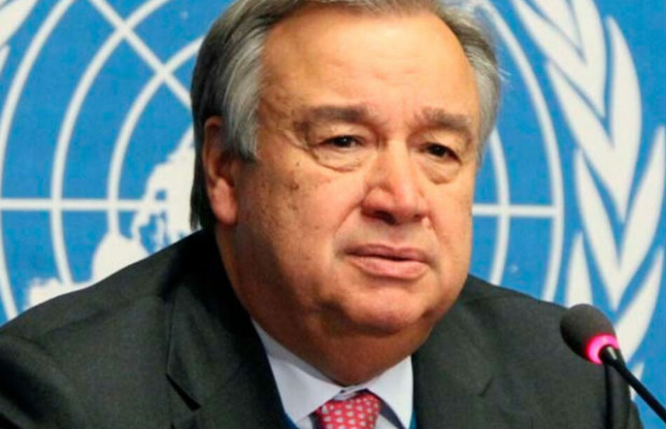 Secretario General de la ONU exhorta a la derecha a reanudar el diálogo en Venezuela