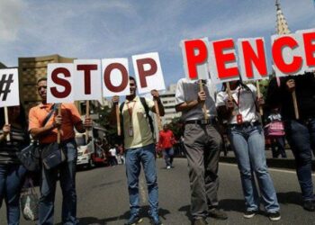 Dos detenidos en protesta contra Mike Pence en Panamá