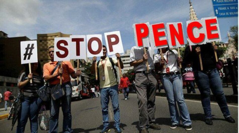 Dos detenidos en protesta contra Mike Pence en Panamá