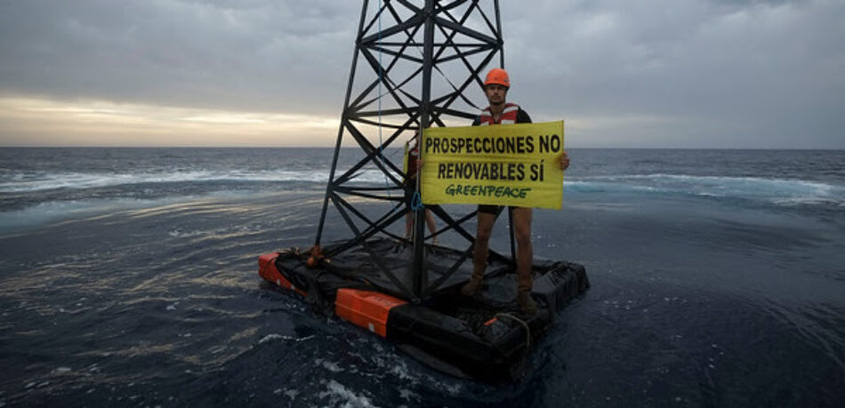 Greenpeace pide al Ministerio de Industria descartar los permisos de nuevas prospecciones en el Mediterráneo