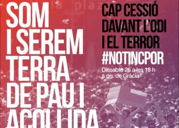 Manifestació #NoTincPor