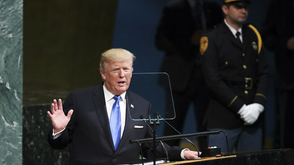 Trump en la ONU: «Un abrazo al militarismo criminal y una invocación nauseabunda al genocidio»