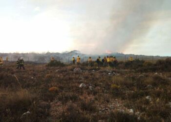 Podemos pide que se suprima el campo militar de tiro de Las Navetas en la Serranía de Ronda ante los incendios habituales en la zona