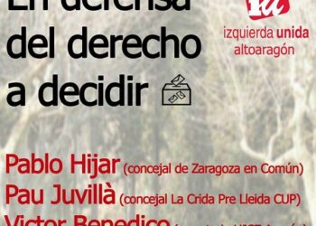 La ultraderecha amenaza en Huesca una charla por el derecho a decidir