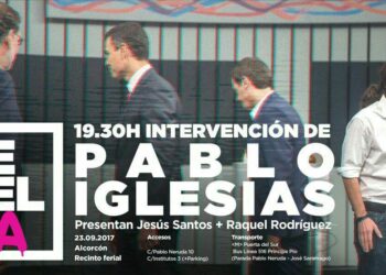 El 23 de Septiembre una jornada para la RebelDÍA en Alcorcón con Pablo Iglesias
