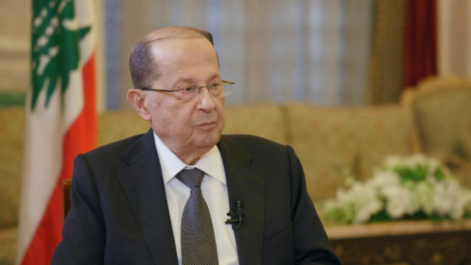 El presidente Aoun condena violaciones israelíes del espacio aéreo libanés