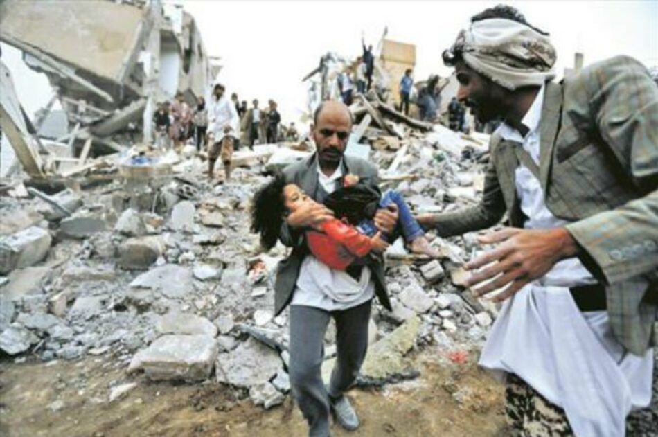 Cuatro civiles muertos en ataque aéreo saudí en Yemen