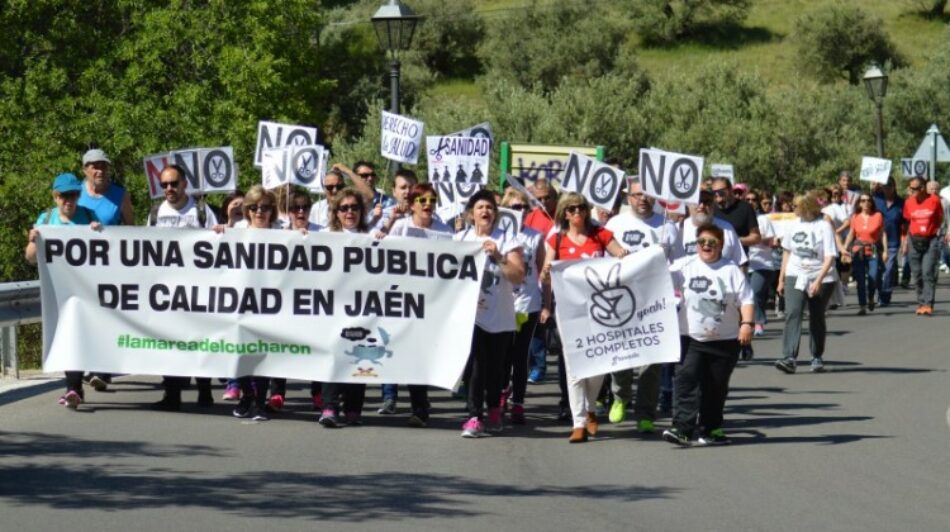 Podemos llama a salir a la calle el 30S para defender la sanidad pública, universal y de calidad en Jaén