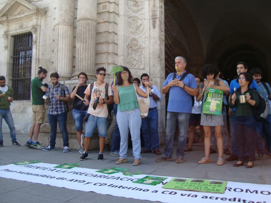 El colectivo de Profesores PAD y PCDi inicia ronda de contactos con los grupos parlamentarios para explorar un acuerdo