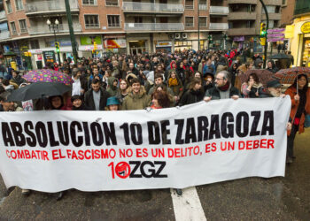 “Los 10 de Zaragoza” expondrán su caso en las Cortes de Aragón