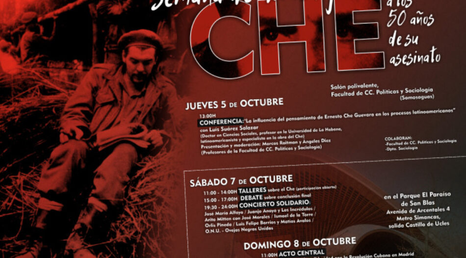 Declaración final del Homenaje al Che