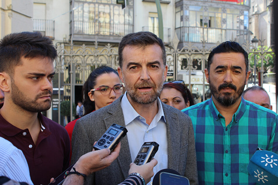 IU pide a la Junta que cumpla la Ley y devuelva a los municipios andaluces 600 millones de financiación