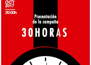 Campaña de CNT-AIT y COA: «30 horas semanales #queremostiempo #queremosvida»