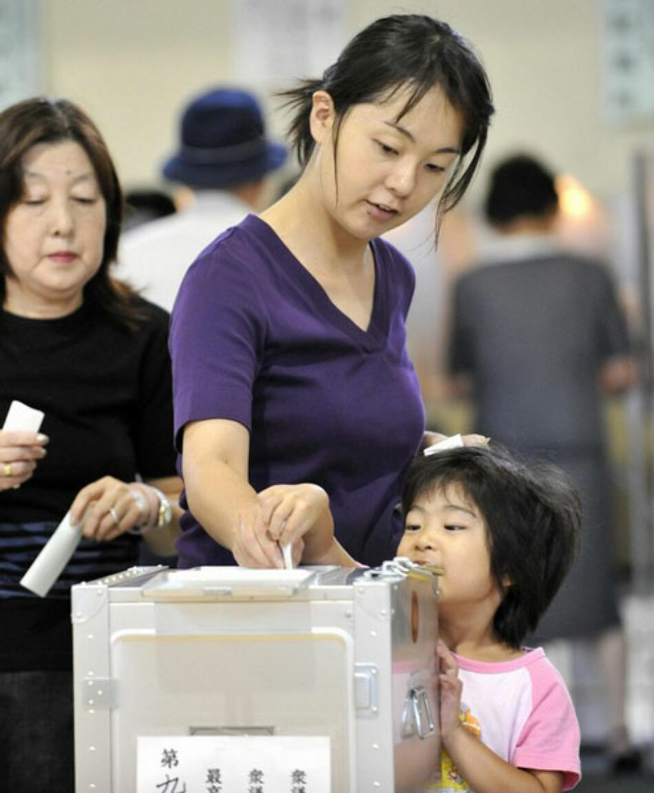 Inicia votación en Japón para elegir al Parlamento