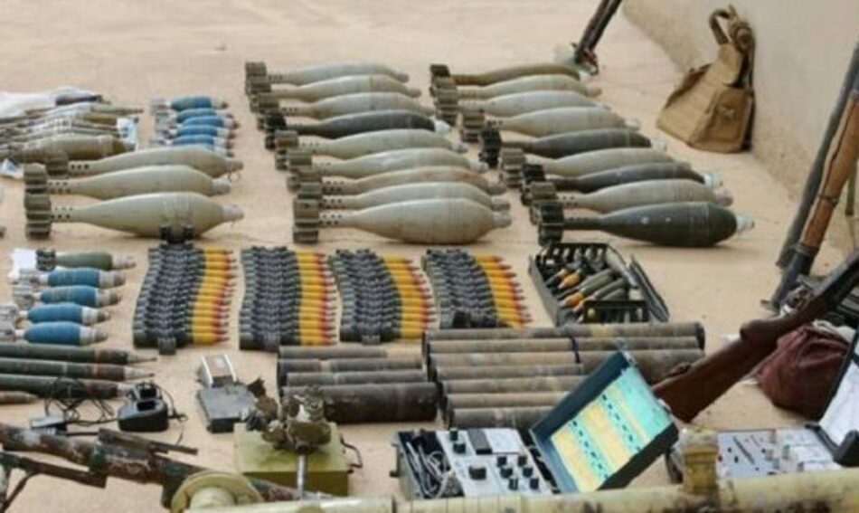 Mayoría de armas incautadas a terroristas en Siria son de fabricación occidental