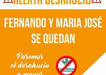 Caja Rural Granada va a dejar en la calle a una familia con tres hijos y sin alternativa habitacional