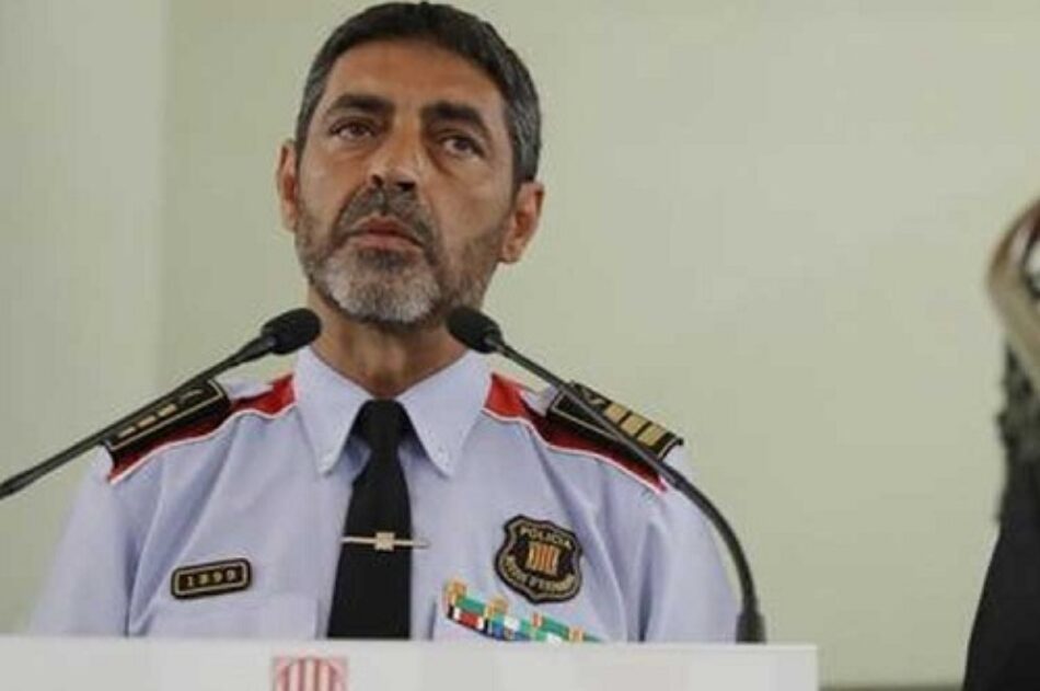 Jefe de policía catalana declara por sedición ante justicia española