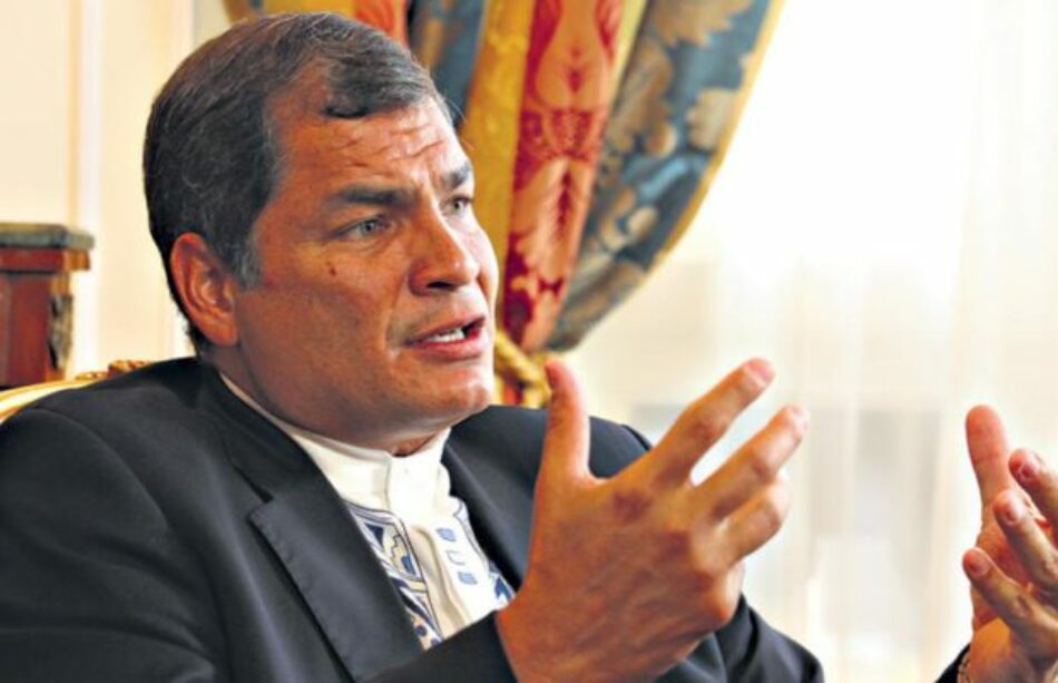 Declaraciones del ex presidente ecuatoriano Rafael Correa: “la derecha en América Latina perdió los límites”