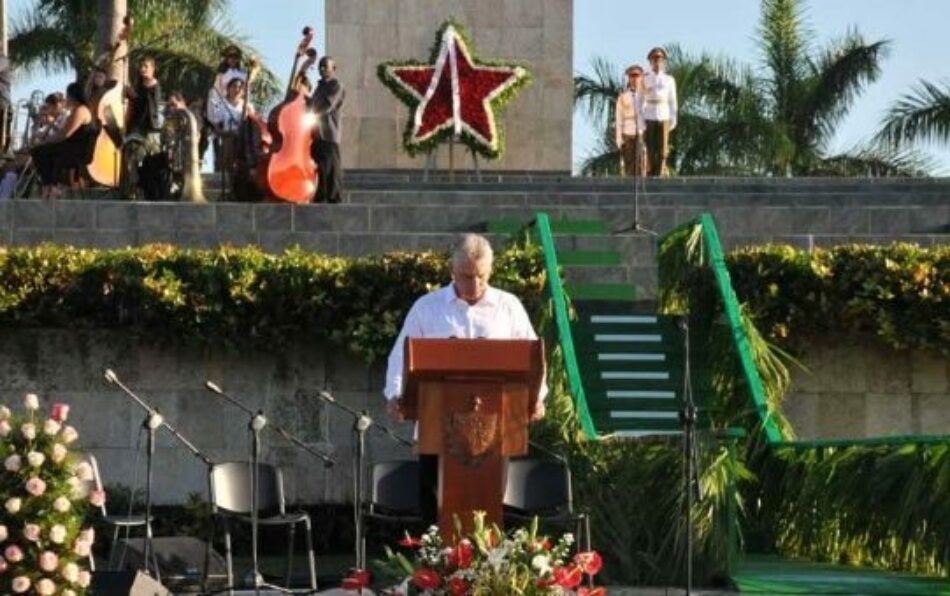 Díaz Canel: El Che enseñó que para construir el futuro debemos estar unidos