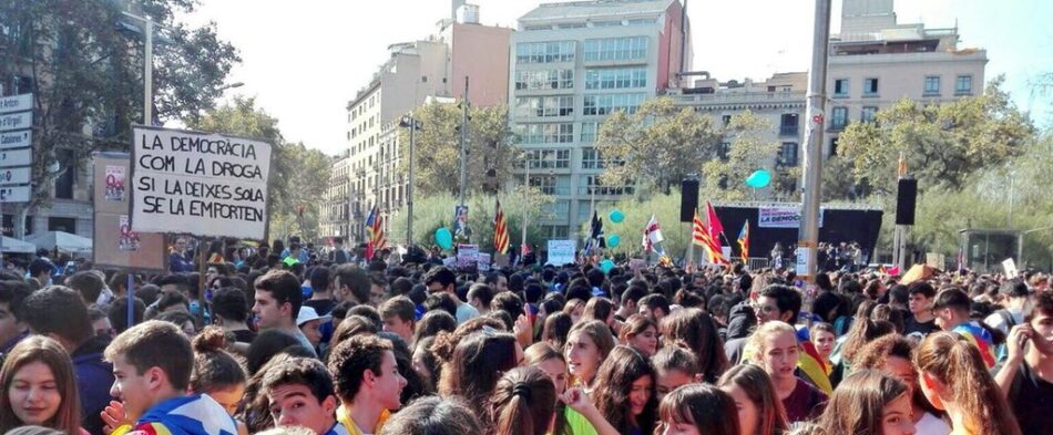 La Televisión Española controlada por el PP ataca la huelga del Sindicato de Estudiantes