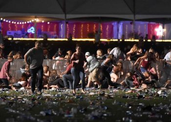 Así fue el momento exacto del tiroteo en Las Vegas