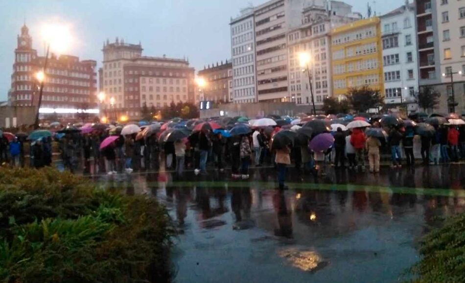 Manifestación de la industria auxiliar de Navantia Fene y Ferrol